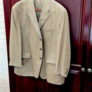 Vintage LAUREN Ralph Lauren Men's 100% Wool Tweed Blazer Sportcoat 50R